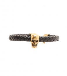 Black Skull Charm Bracelet