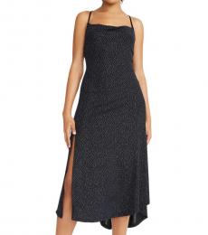 Betsey Johnson Black Knit Midi Dress