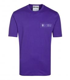 Moschino Purple Moschino Couture T-Shirt