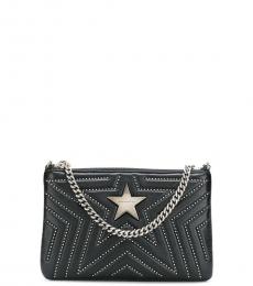 Stella McCartney Black Star Small Shoulder Bag