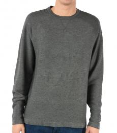 Ermenegildo Zegna Grey Cotton Cashmere Sweatshirt