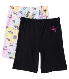 Betsey Johnson 2 Piece Bike Shorts Set (Girls)