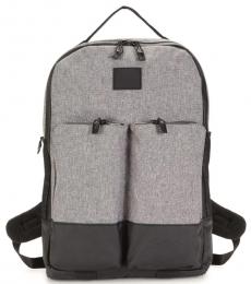 Cole Haan Heathered Grey Sawyer Trail Large Backpack