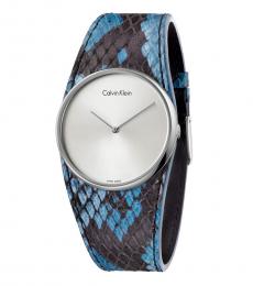 Calvin Klein Blue Spellbound Logo Watch