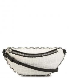 Alexander Wang White Attica Soft Small Crossbody Bag