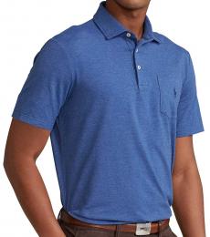 Royal Blue Classic-Fit Performance Polo