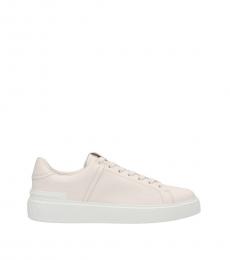 White B-Court Sneakers