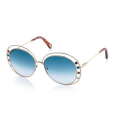 Chloe Blue Classic Sunglasses