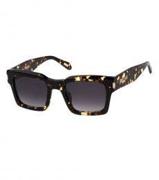 Just Cavalli Brown Square Sunglasses