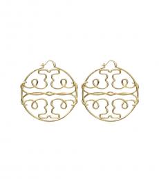 Tory Burch Golden Twisted Miller Earrings