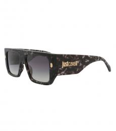 Just Cavalli Dark Brown Square Sunglasses