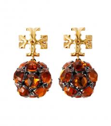 Tory Burch Golden Roxanne Small Drop Earrings