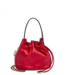 Versace Red Medusa Mini Bucket Bag