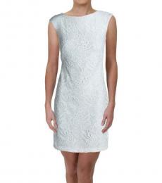 Ralph Lauren White Lace Cap Sleeves Party Dress