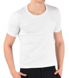 White Slayed Patch T-Shirt