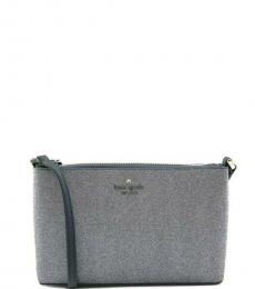 Kate Spade Dusk Navy Joeley Glitter Small Crossbody