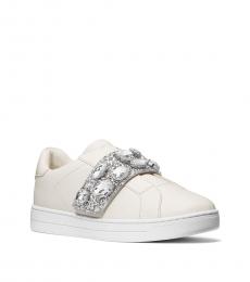 Michael Kors Cream Kenna Slip-On Sneakers