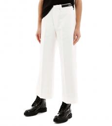 White Coulotte Pants