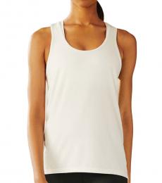 Tory Burch Snow White Performance Mesh-Back Tank