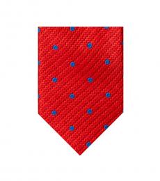 Ted Baker Blue-Red Circular Pattern Tie