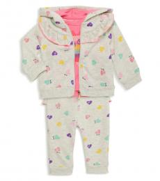 Juicy Couture 3 Piece Jacket/T-Shirt/Pants Set (Baby Girls)