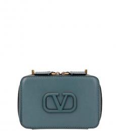 Valentino Garavani Blue V Sling Small Crossbody