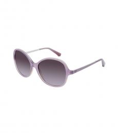 Pearl- Lilac Oversized Sunglasses