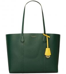 Tory Burch Pine Tree Perry Triple Compartment Large Tote