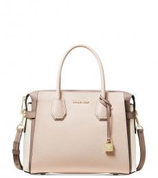 Michael Kors Ballet Pink Mercer Belt Medium Satchel
