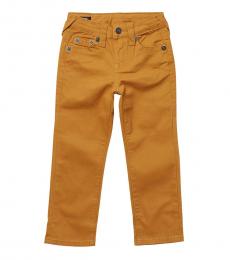 True Religion Little Boys Gold Khaki Geno Overdye Jeans
