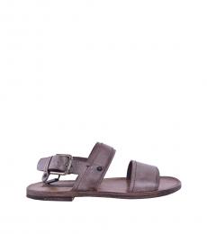 Dolce & Gabbana Brown Slingback Sandals