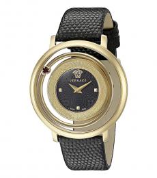 Versace Black Venus Quartz Watch