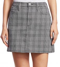 AG Adriano Goldschmied BlackWhite
Harlo Plaid Mini Skirt