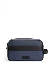 Ted Baker Blue Pulse Dopp Cosmetic Pouch