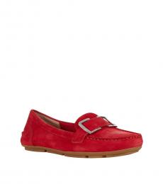 Red Lydia Loafers
