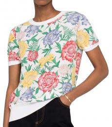 Multicolor Round Neck T-Shirts