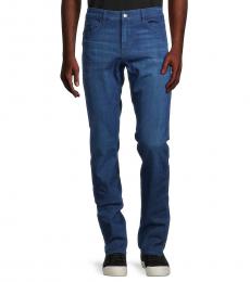Hugo Boss Dark Blue Delaware Slim-Fit Jeans