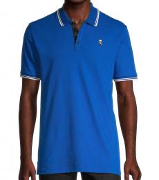 Royal Blue Short-Sleeve Polo