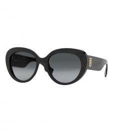 Black Oval Sunglasses