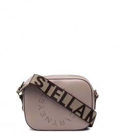 Stella McCartney Grey Camera Small Crossbody Bag