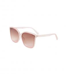 Vince Camuto Pink Rectangular Sunglasses