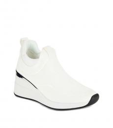 DKNY White  High Top Sneakers