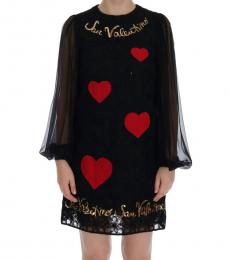 Dolce & Gabbana Black San Valentino Dress