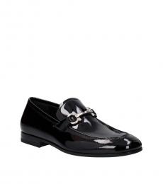 Black Funes Patent Loafers