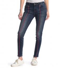 True Religion Denim Jennie Mid Rise Skinny Jeans