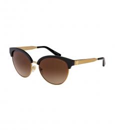 Black-Gold Gradient Sunglasses