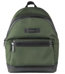 Michael Kors Green Kent Large Backpack