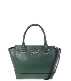 Kate Spade Dark Green Wellesley Small Satchel