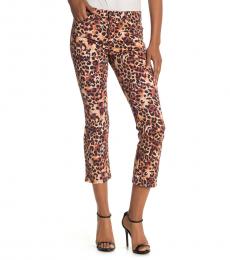 AG Adriano Goldschmied Camo Cognac Cropped Pants