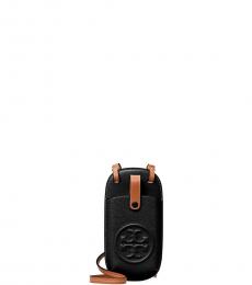 Tory Burch Black Perry Bombe Phone Mini Crossbody